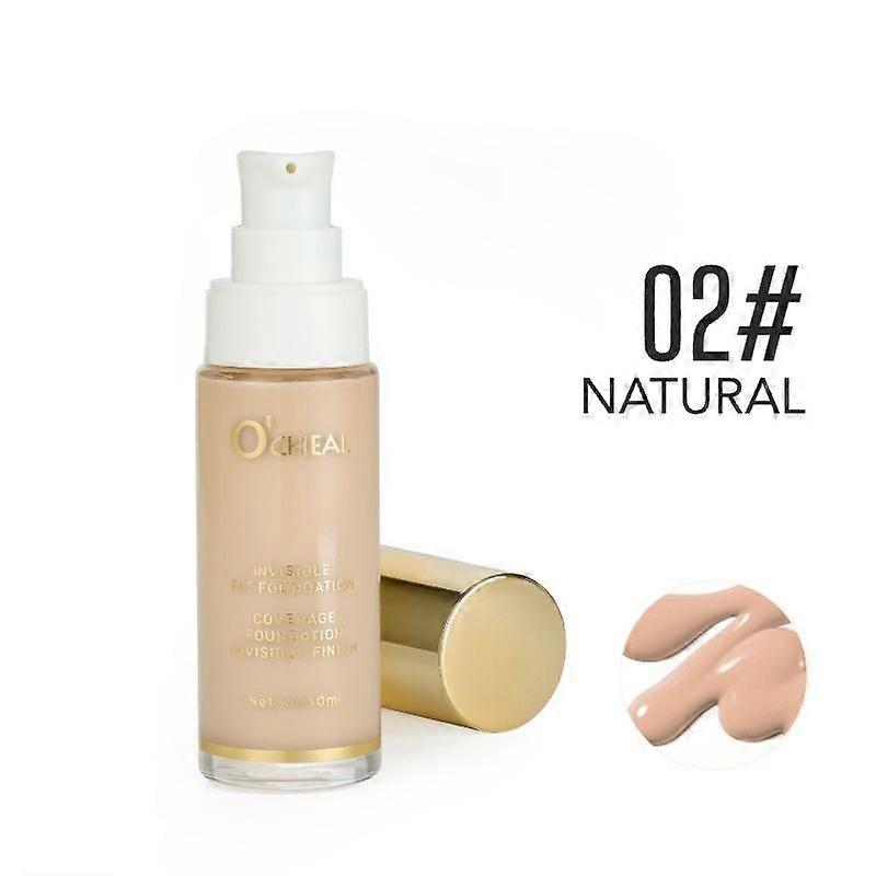 Temperature-Sensitive Color-Changing Liquid Foundation Lasting Concealing