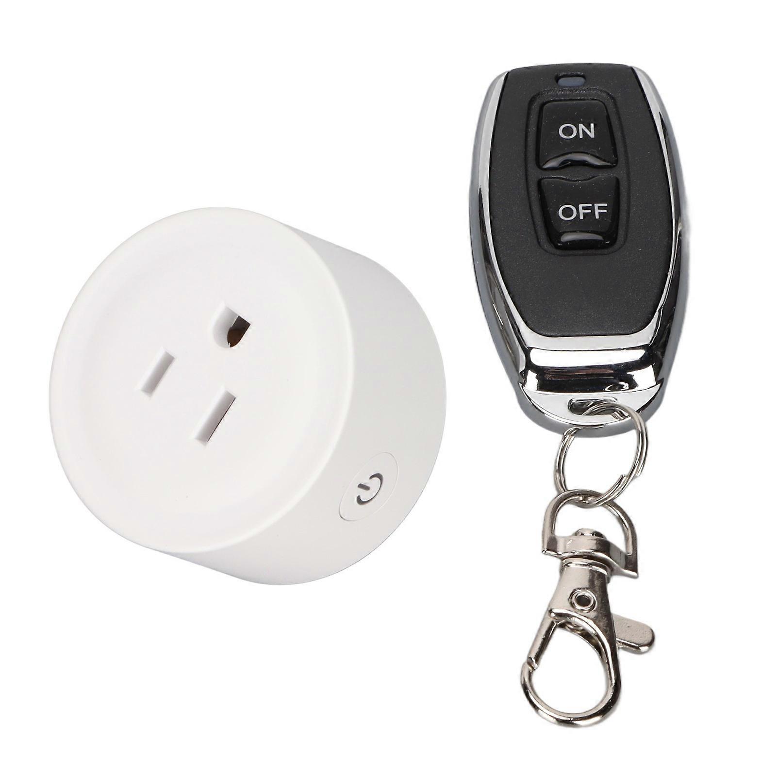 Wireless Remote Control Plug 433MHz Smart Plug Remote Control for Electrical Appliances Equipment