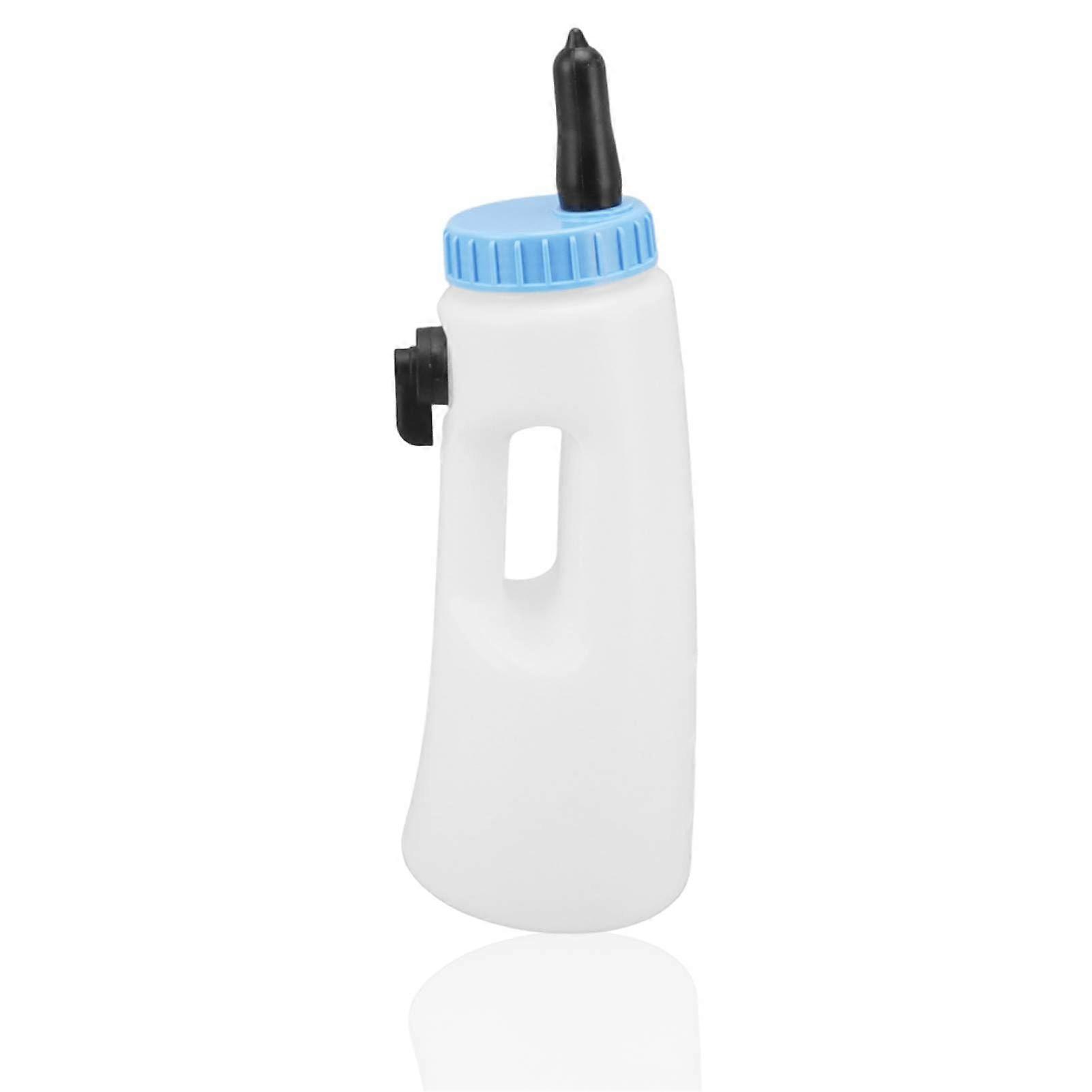 2.5L vertical calf feeding bottle with handle, strong seal PE nursing bottle