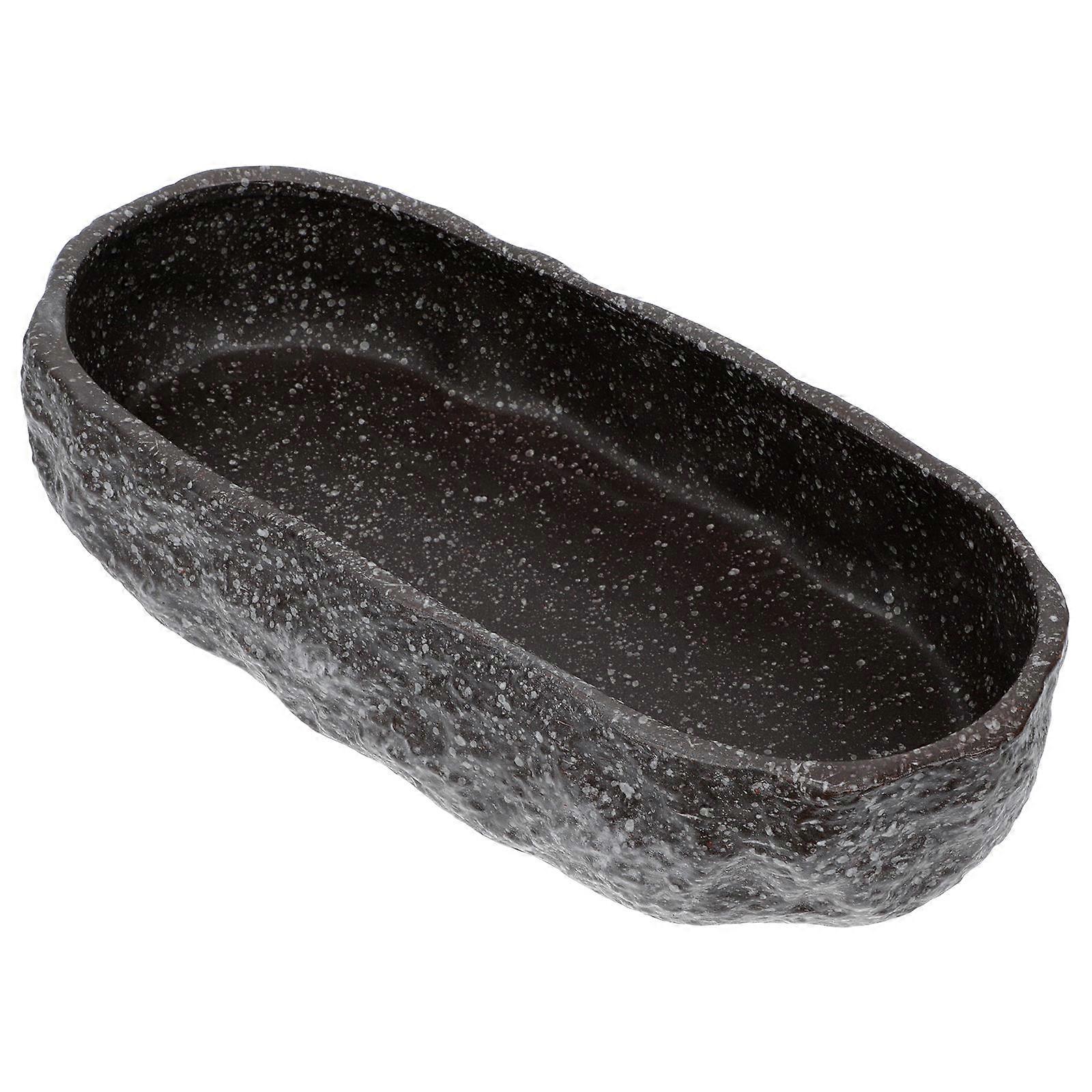 1Pc Hydroponic Ceramic Flower Pot for Water Lily and Daffodil Gardening