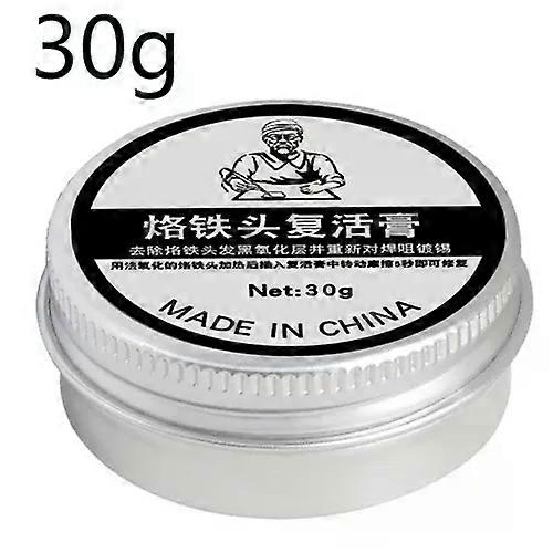 Office 6g/9g/16g/30g soldering iron tip cleaning paste soldering iron tip tin plating activator oxide cleaner refreshing agent