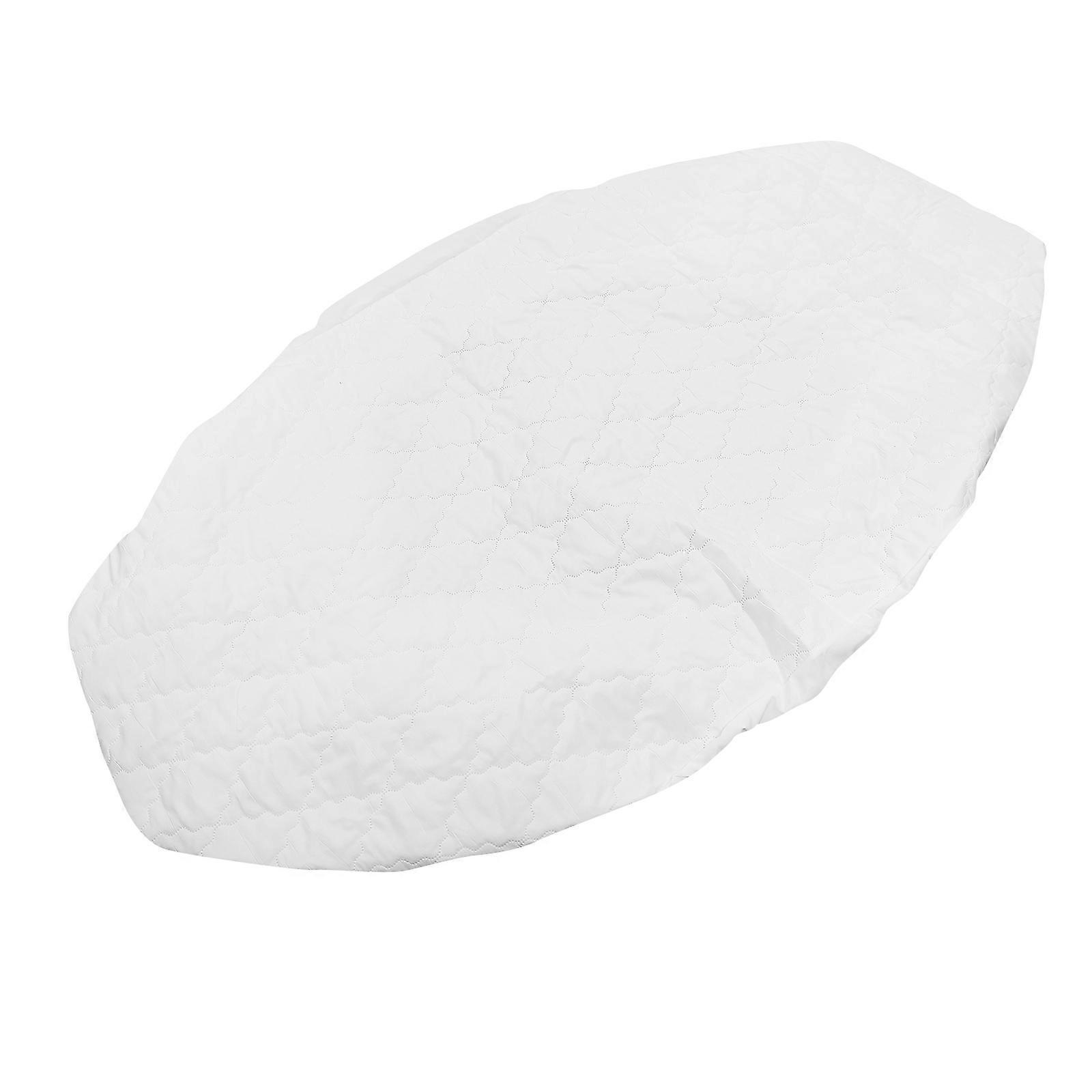 Washable Bed Pads Mattress Cover Waterproof Design Prevent Stains Sweat Bedwetting For Home Use 200X90cm White 1Pcs