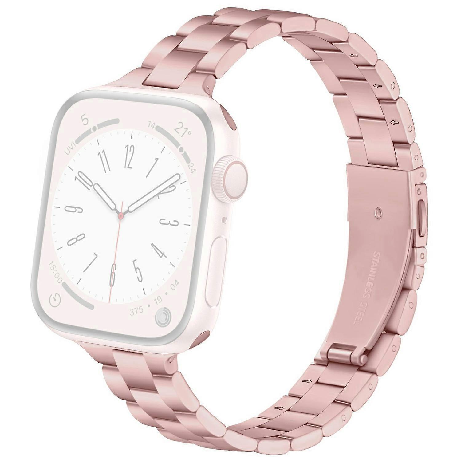 Electroplating Color Strap for Apple Watch Series 10 9 8 7 SE 6 5 4 3 2 1 42mm 41mm 40mm 38mm Slim 3