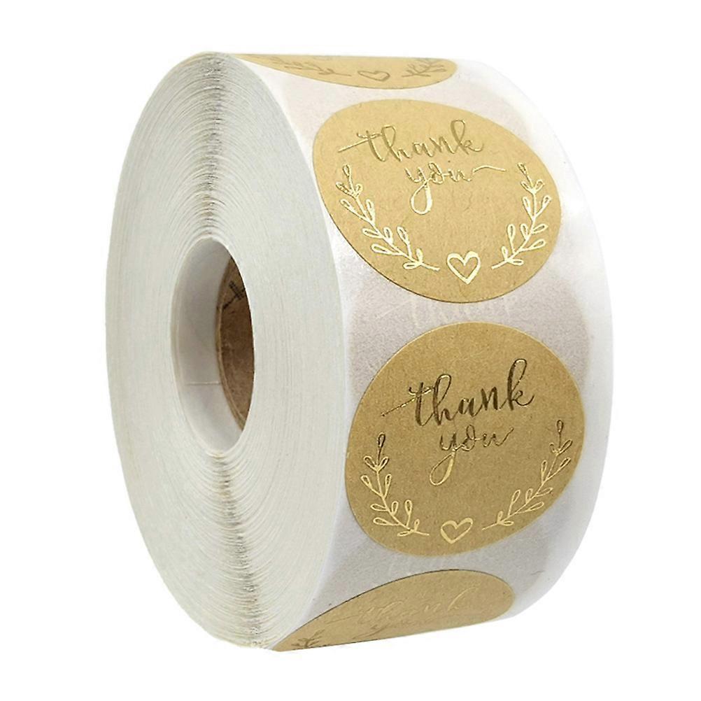 Elegant Thank You Stickers with Branch Design for Creative Gift Wrapping – Perfect for Christmas and Thanksgiving Celebrations
