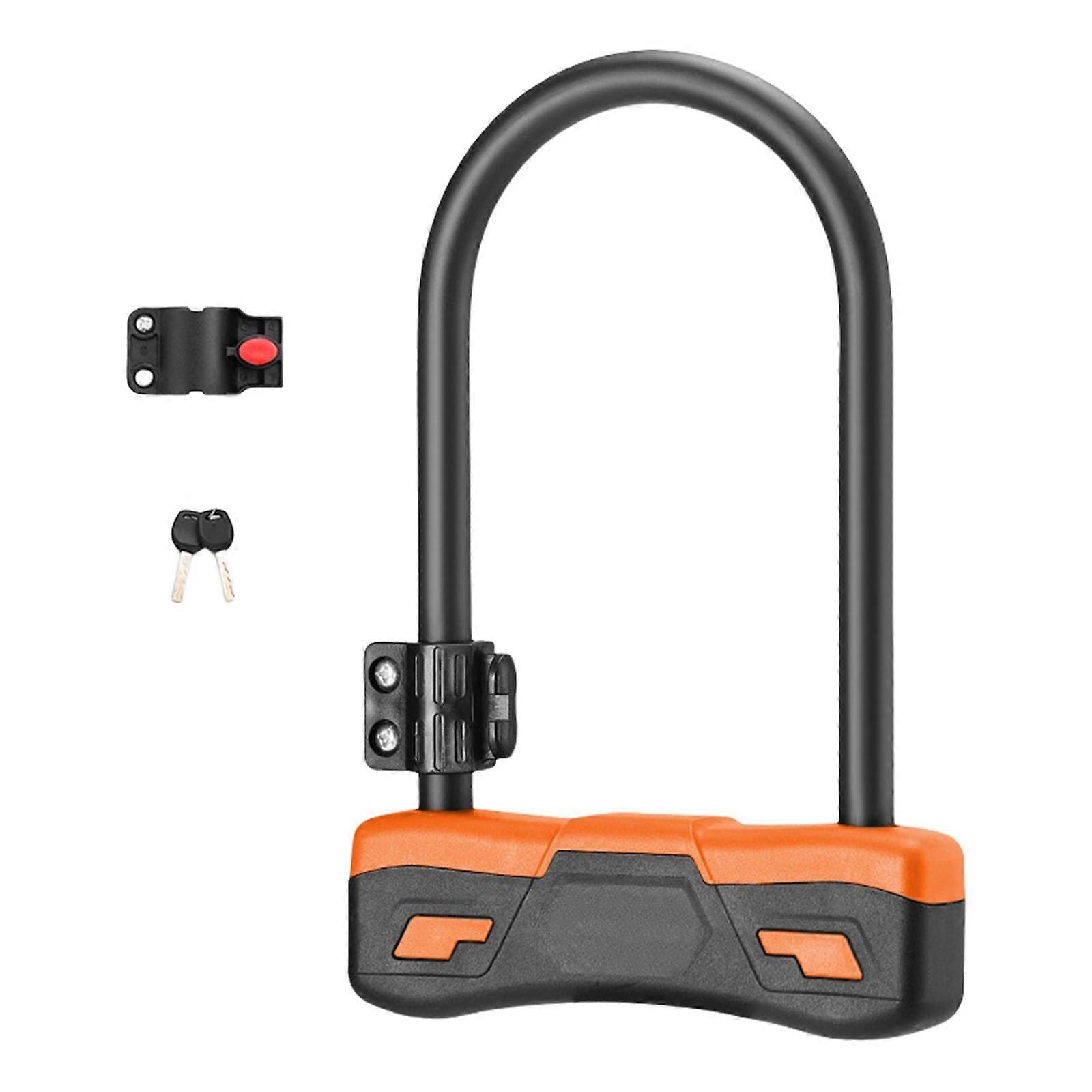 Stainless, safe, robust bicycle for road and mountain biking, theftproof, with portable double security.