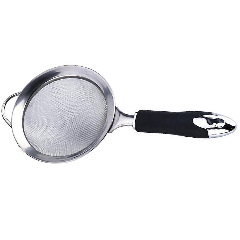 Stainless Steel Fine Mesh Sieve Colander Strainer for Baking, Cooking, Tea Filtering – Lightweight, , Multi Purpose Kitchen Tool for Flour, Powder,