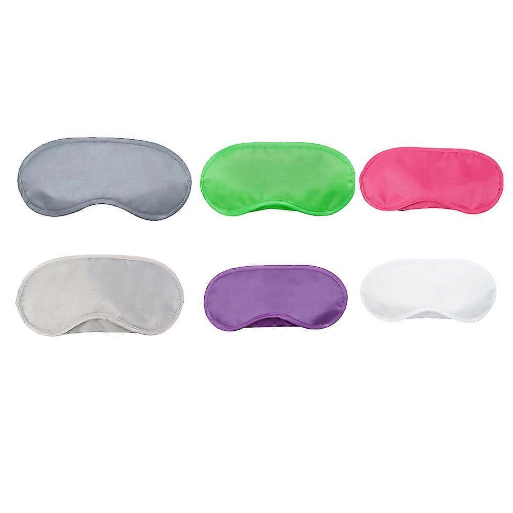 25pcs Multicolor Lightweight Sleep Eye Masks with Elastic Straps, Soft Washable and Comfortable for Men and Women, for Travel or Home Use
