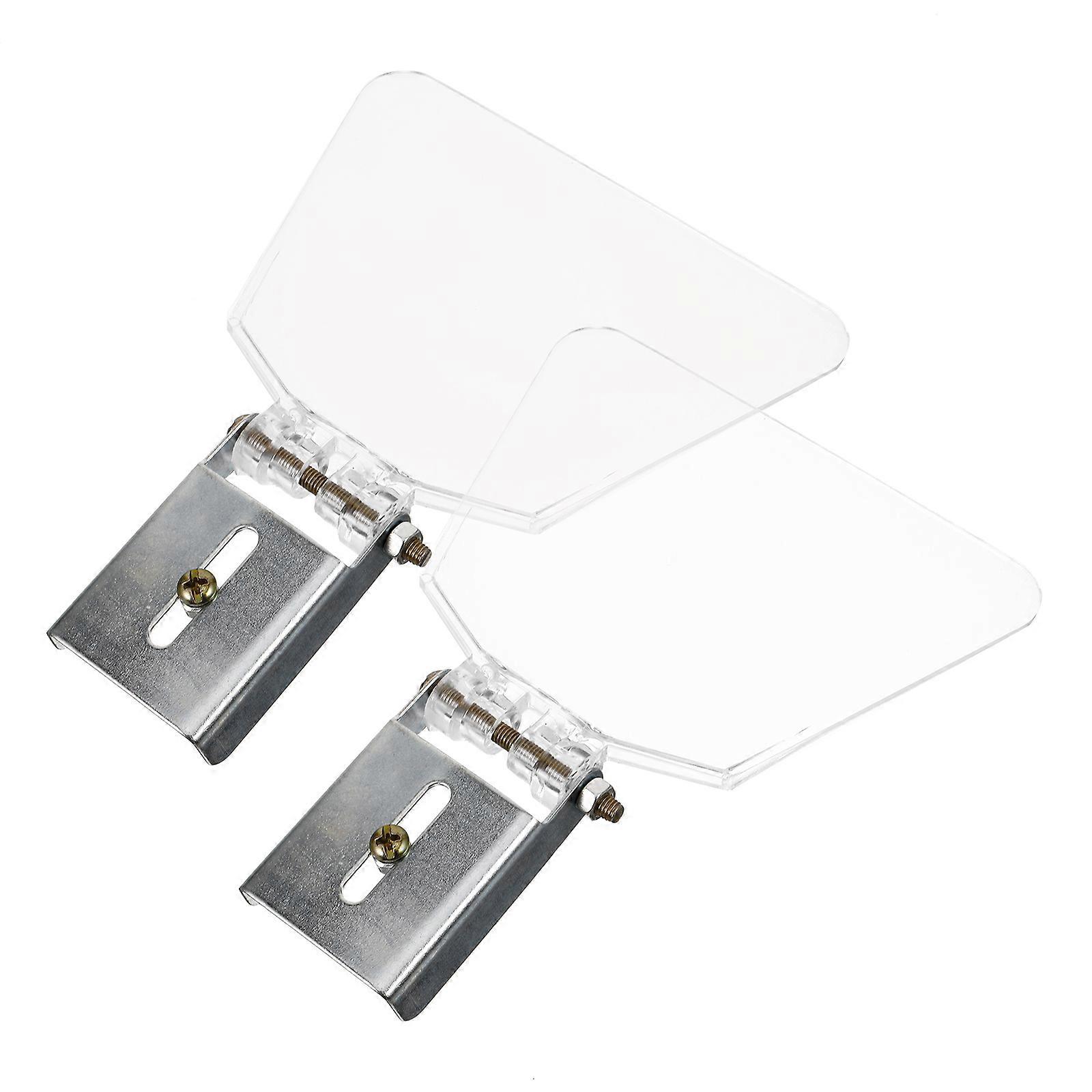 1 Pair Eyeshields with Stainless Steel Attachment for Bench Tool Shield