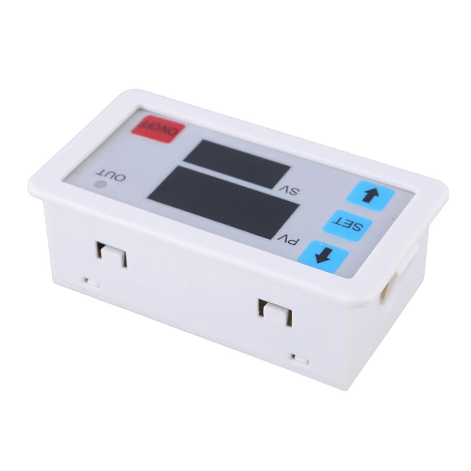 Voltage Cycle Timer Switches Time Control Relays Module Relays Controller Plastic for Automatic Operate & Safety Control Multicolor