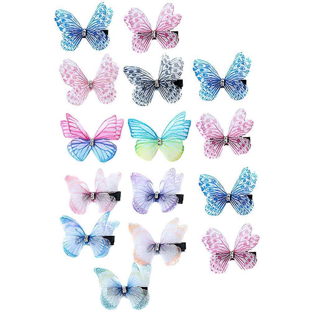 Cute Hair Clips For Girls 12 and Above Daily Use Lightweight And Comfortable 15Pcs