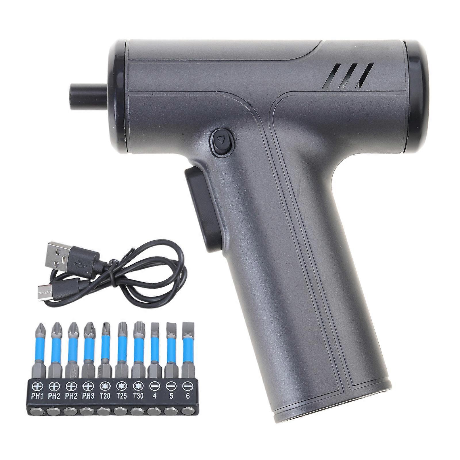 Functional Small Electric Drill Tool Set Multi Purpose Small Drill Tool Screwdriver Set For Home And Industrial Usage Multicolor