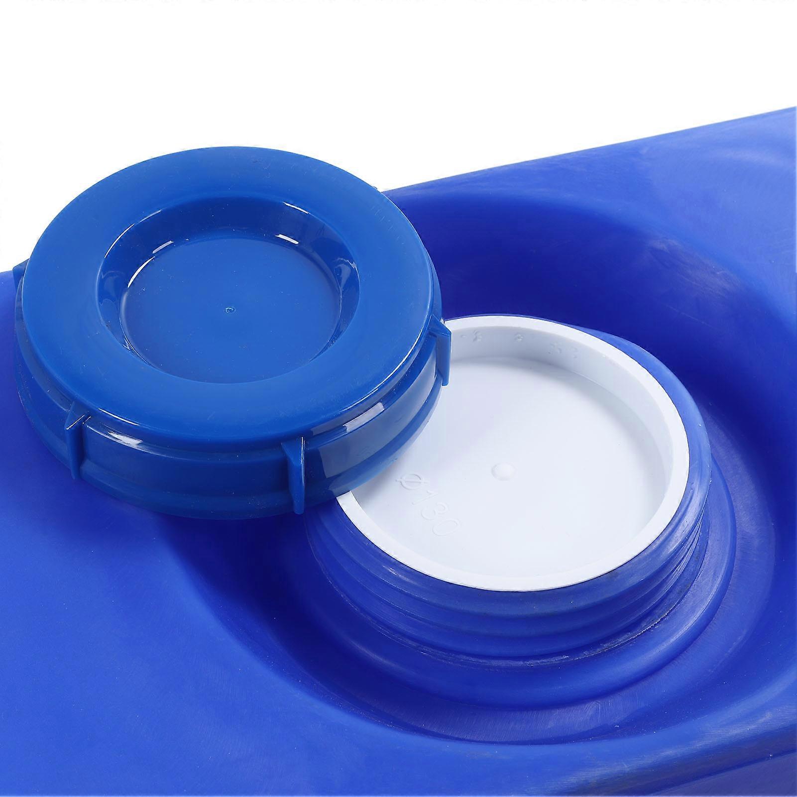 9ガロンRV水タンク19.88x11.81x9.84inブルーLLDPE淡水貯蔵タンクトレーラーキャンプ車両ボートヨット用