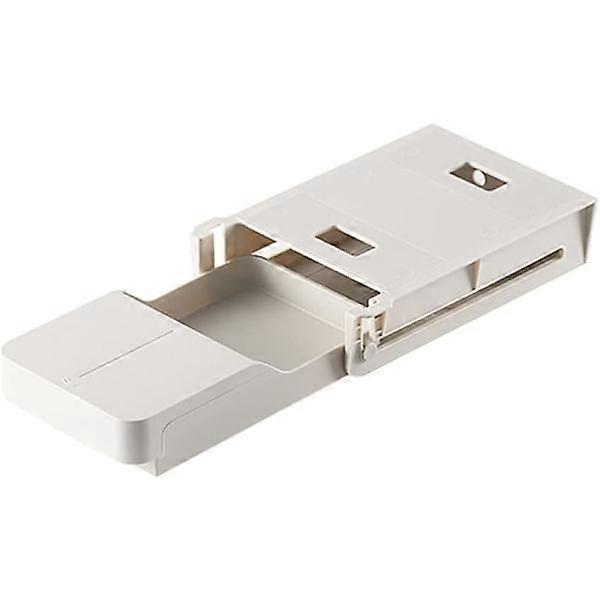 שולחן מגירות שולחן מלבני דק מגש עט מגירה נסתר