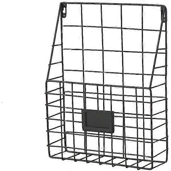 壁掛けマガジンホルダー/壁用マガジンラックマガジンバスケット1個