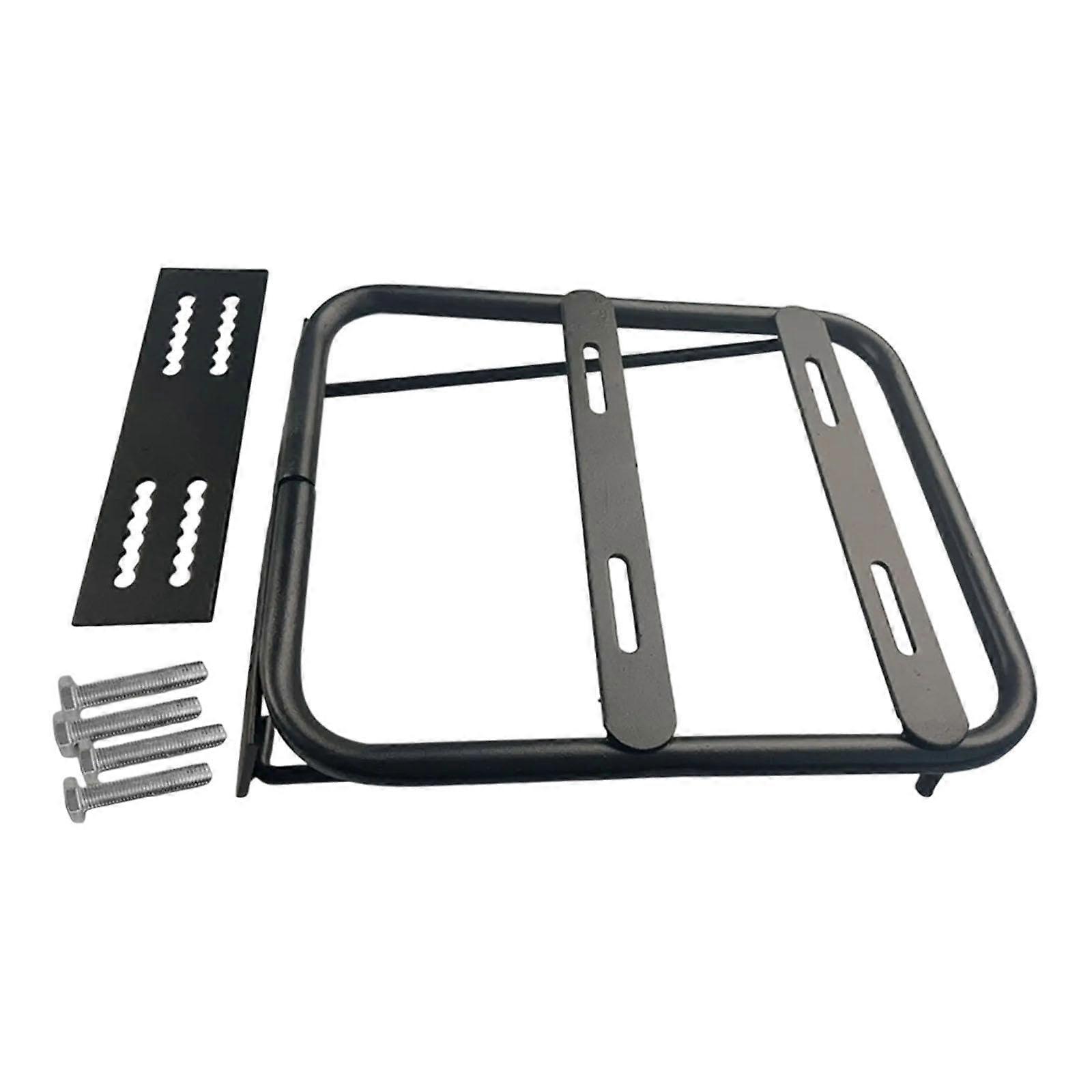 Electric bicycle rear box bracket extended luggage rack removable easy installation rustproof black