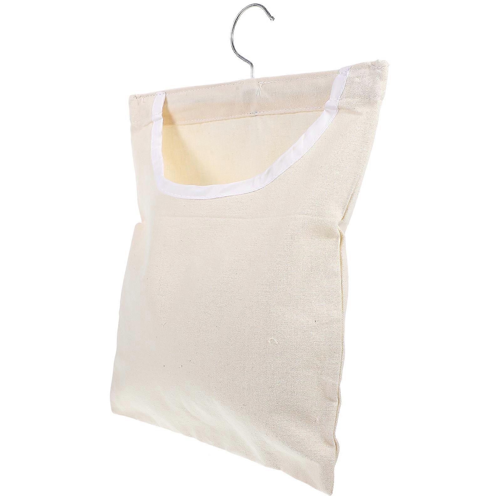 Clothespin Bag Laundry Clip Hanging Organizer Pouch For Indoor Outdoor Use Rectangular Polyester 1Pack