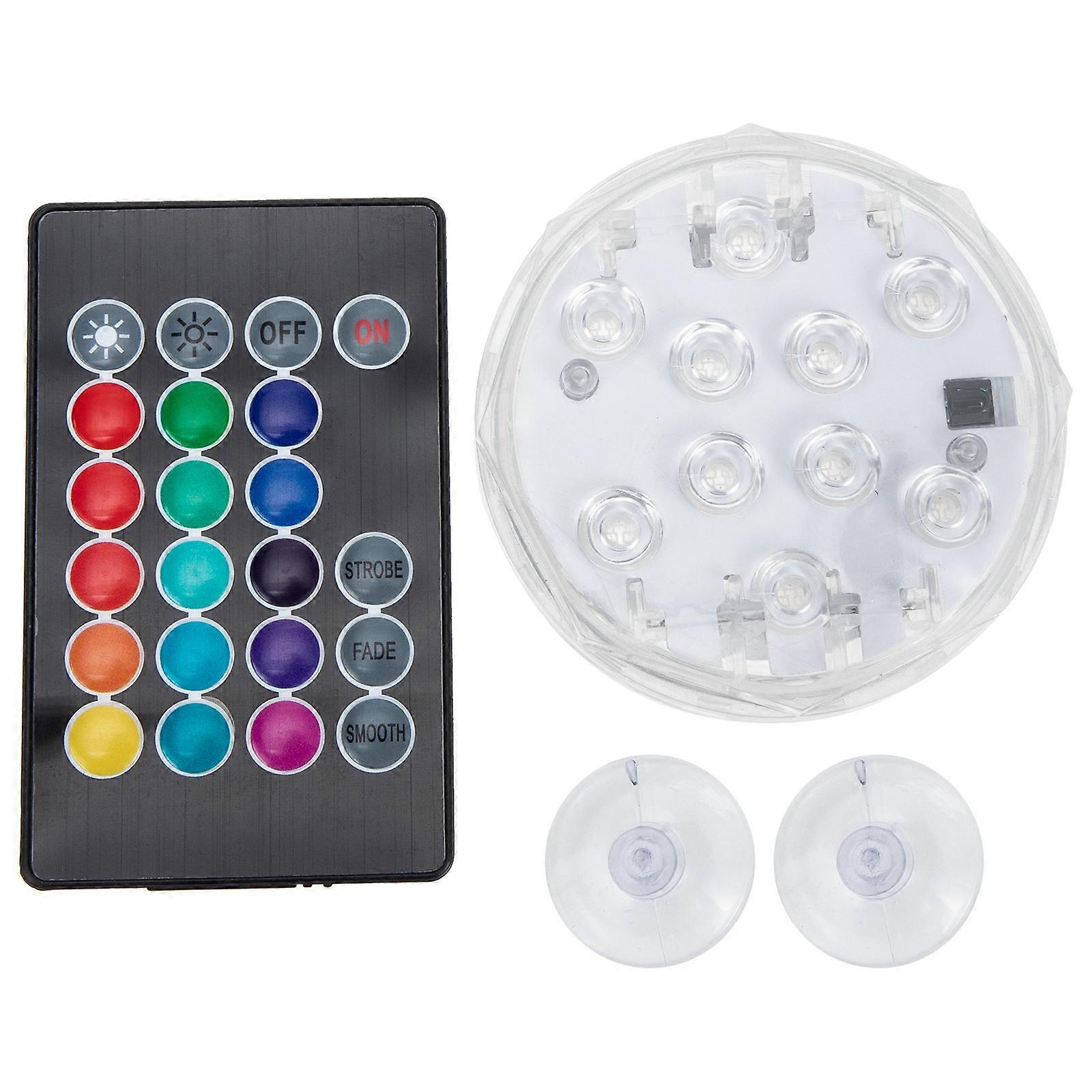 Submersible LED RGB Underwater Pool Light with Remote Control for Above Ground Pools, Ponds, and Aquariums – Create a Vibrant Atmosphere