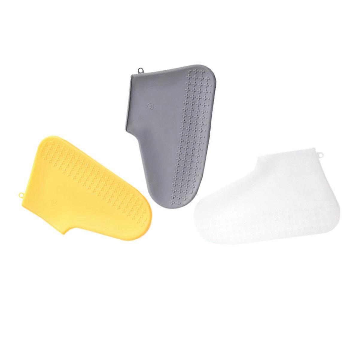 Silicone Outdoor Shoe Covers Rain Protector Non Slip Durable Easy Clean Unisex Design