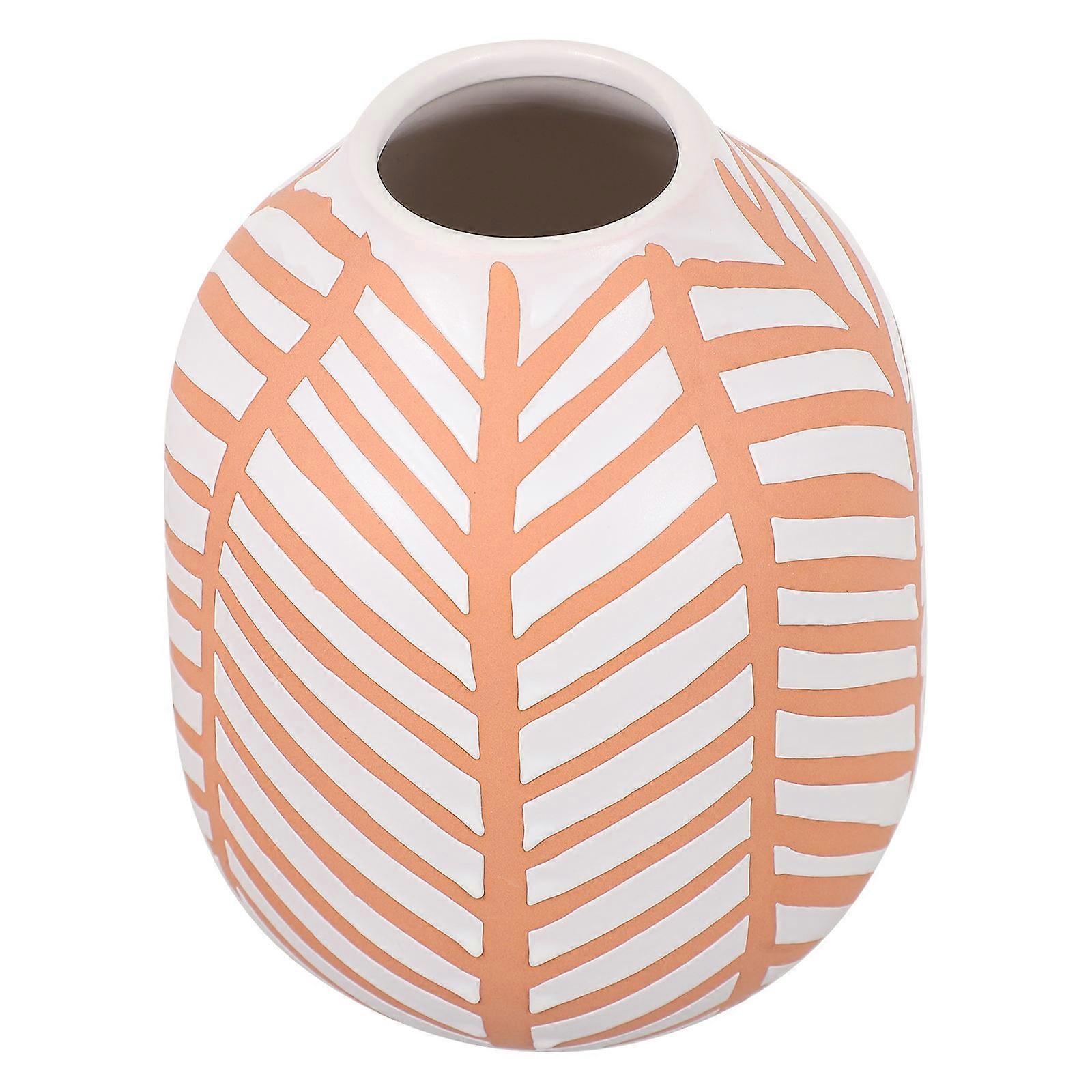 Functional Ceramic Vase, Contemporary Design Suitable for Various Decor Styles