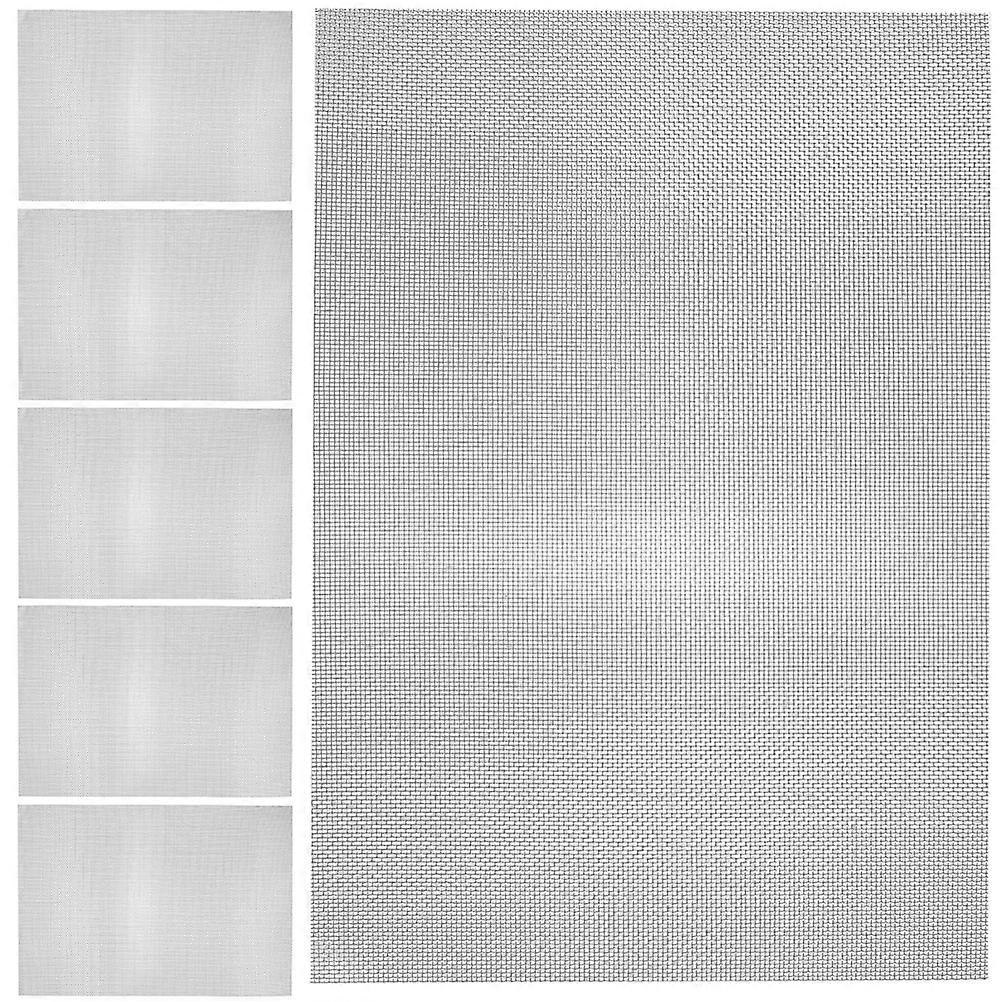 6Pcs Stainless Steel Mesh Vents Suitable for Gardening Diy Projects Window Screen and Ventilation Use