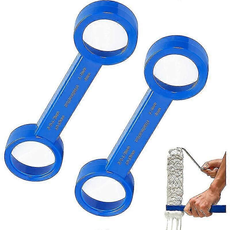 2 Pcs Paint Roller Cleaner Paint Roller Cleaning Tool Paint Scraper