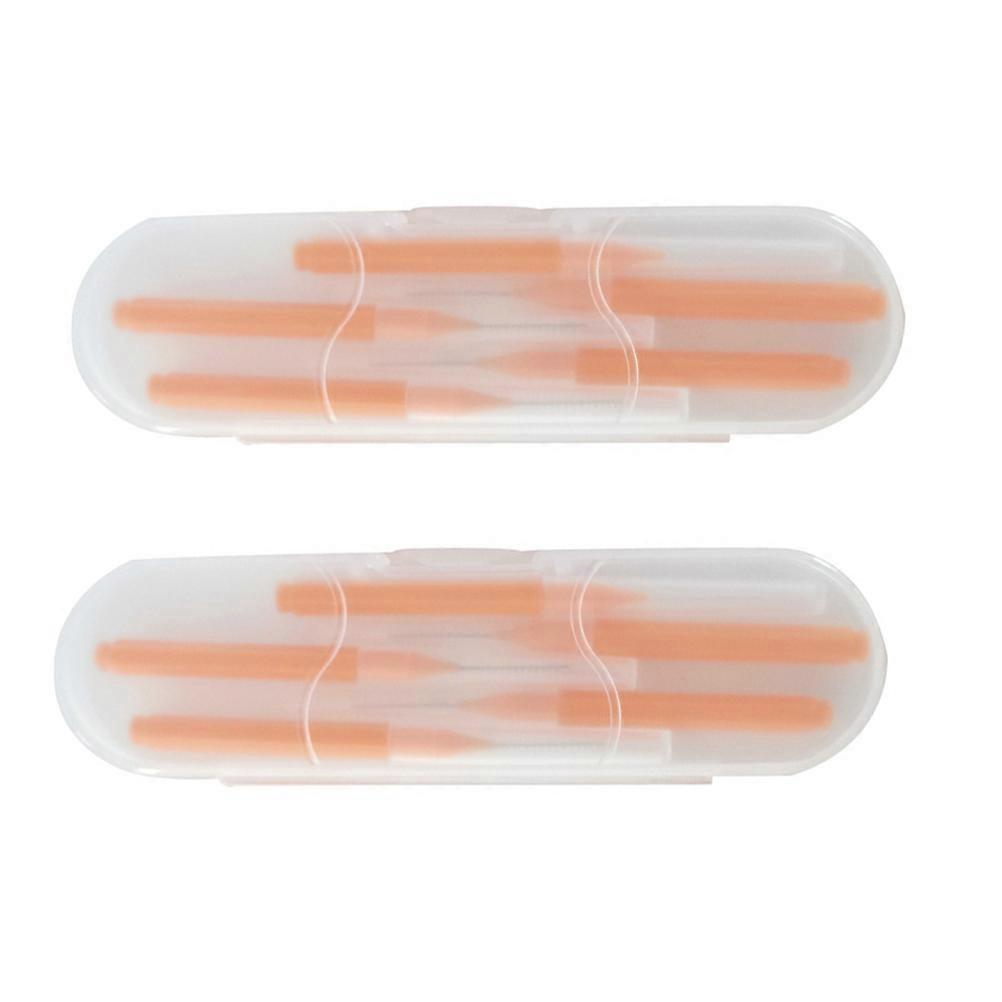Practical Keyboard Cleaning Brush 10Pack Designed For Amateurs 6.2x0.5cm Orange Hole Cleaning Equipment