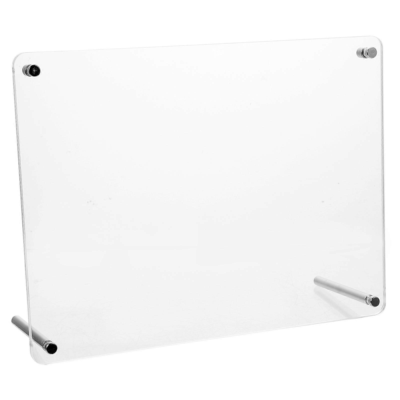 Creative Photo Display Acrylic Frame For Home Decoration Featuring Transparent Design And Hanging Functionality - 1Pcs