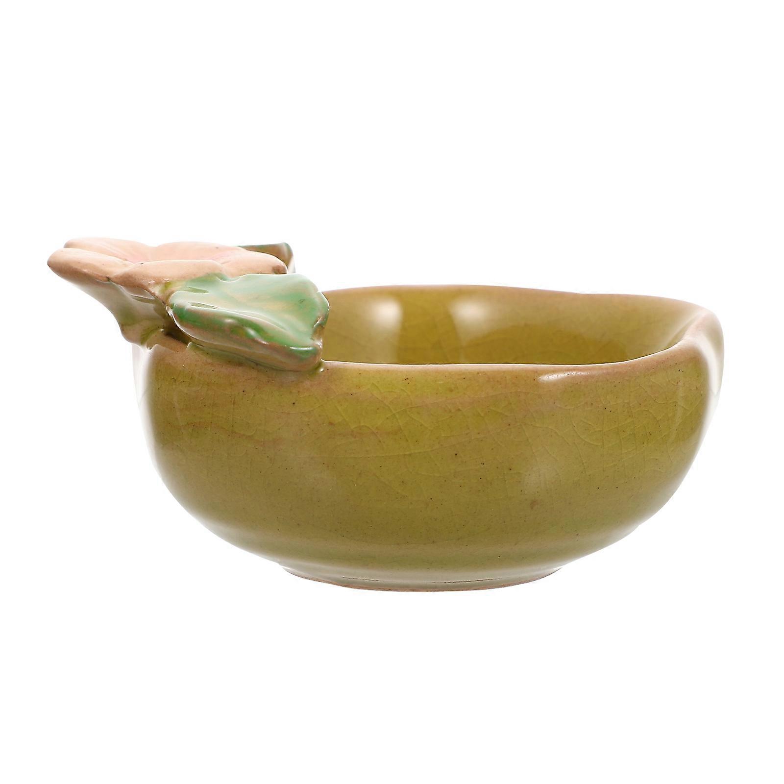 Facial Mixing Bowl Ceramic Facial Bowl Ideal For Adults In Home Use Office Use 3.5×3×1.3in Essential Oil Storage 1Set