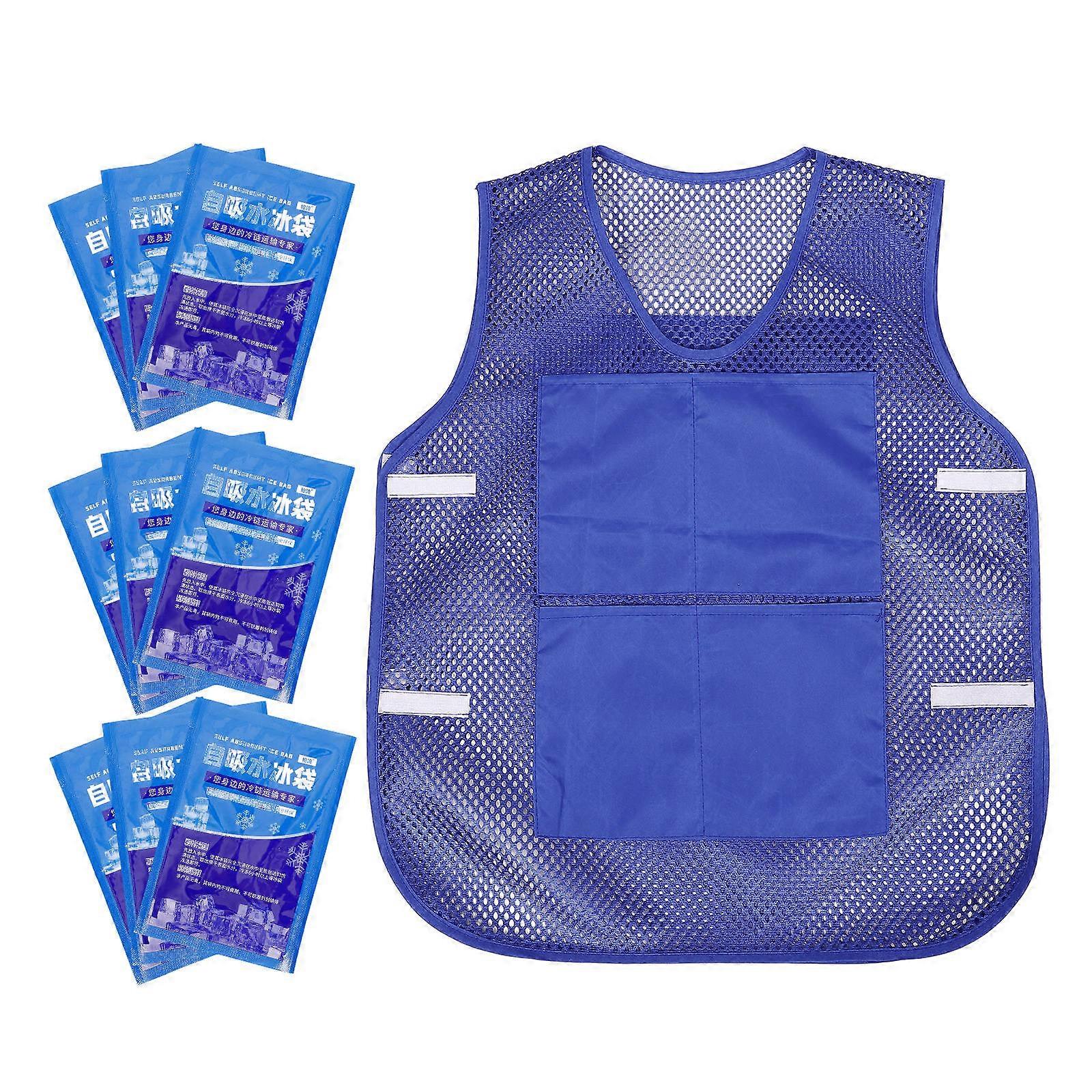 Cooling Vest for Women – Reusable Summer Waistcoat with Ice Packs, Breathable and Comfortable for Outdoor Activities