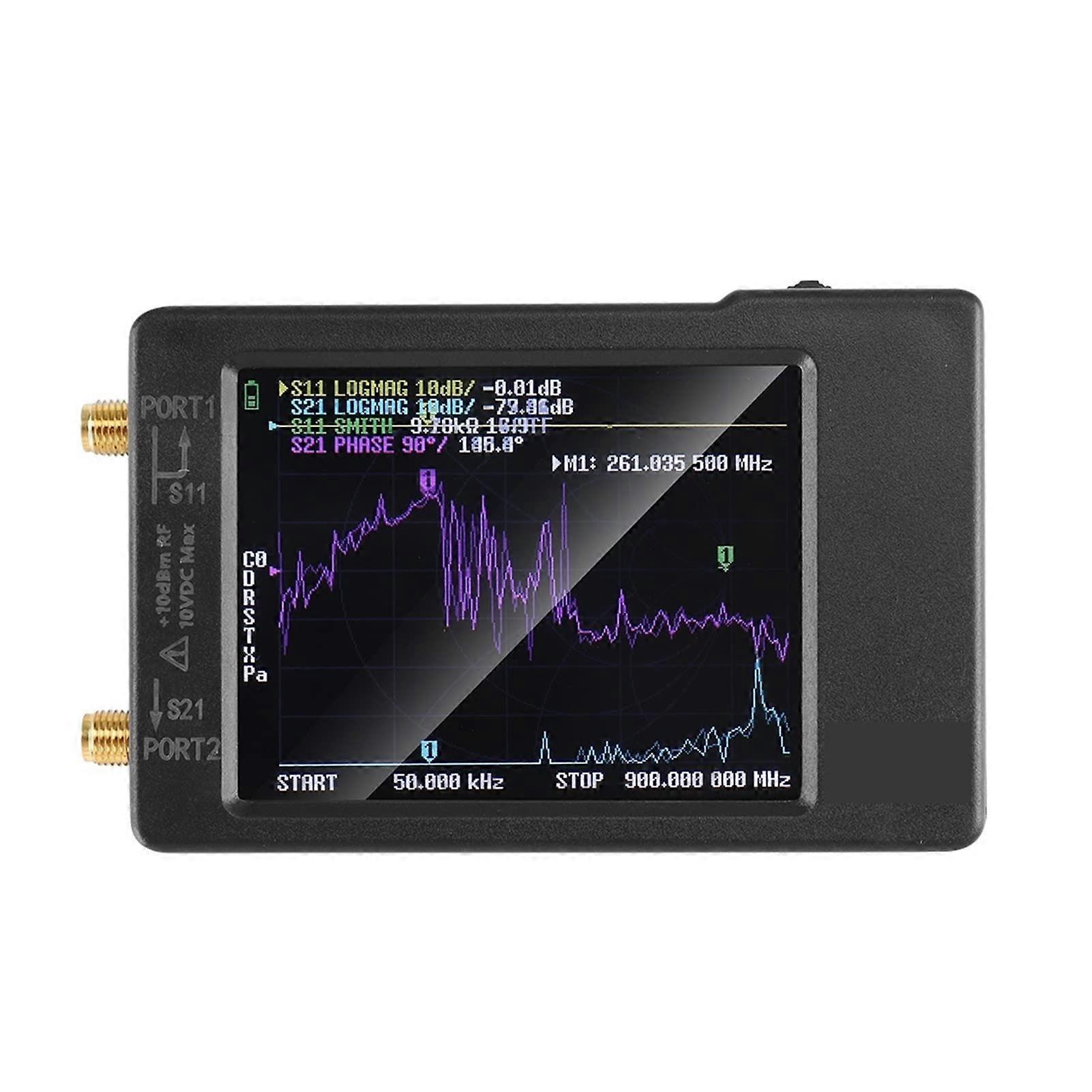 VNAH Vector Network Antenna Analyzer 10 kHz1.5 GHz MF HF VHF UHF with Case SD Card Slot Supports 32G Digital VNAH Tester, Efficient and Worthwhile