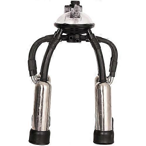Milking Machine, 240CC/300CC Cow Milking Cluster with Vacuum Pump, Practical Milk Cup Set with Hooks for Cattle and Sheep Operation 240cc See Image