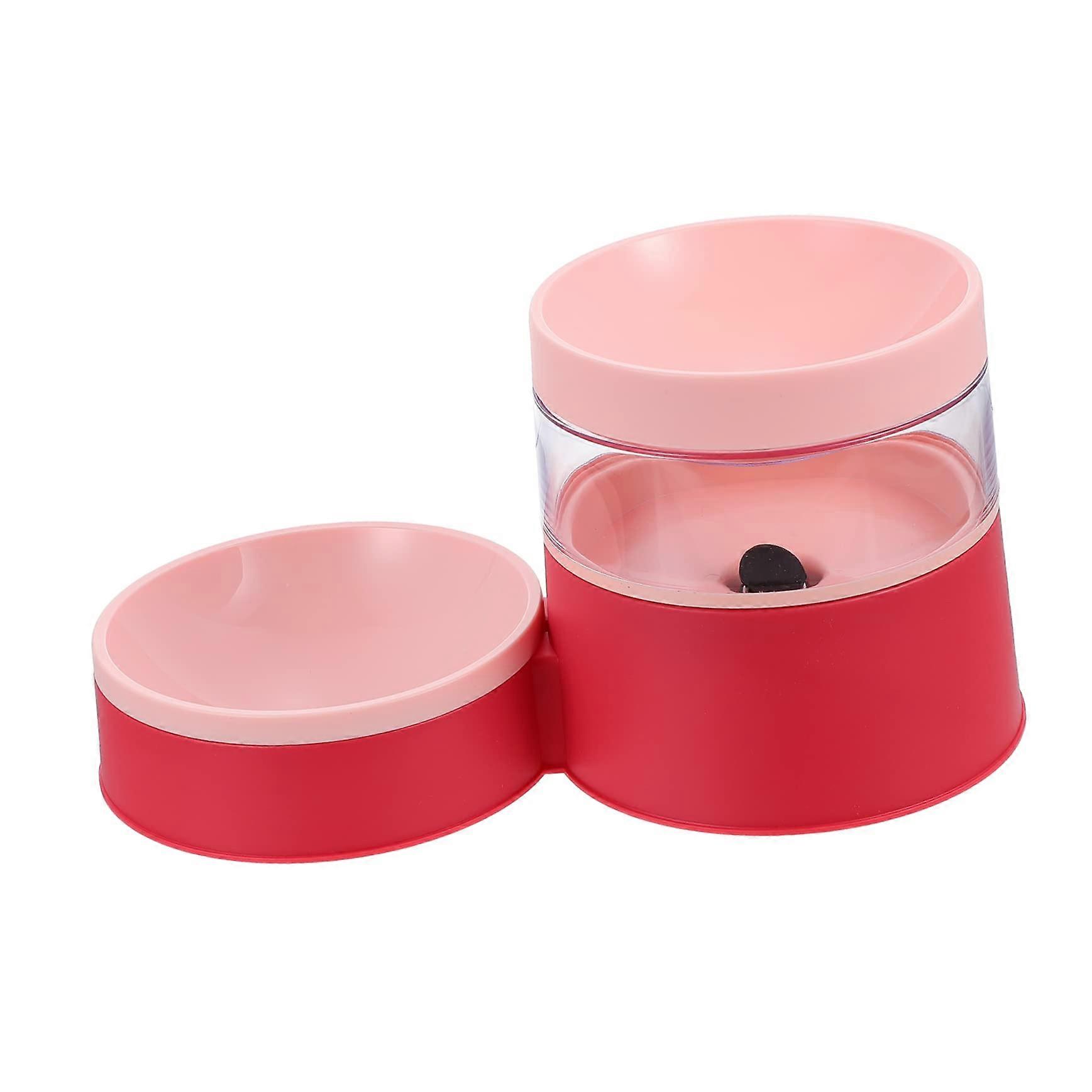 Drinking Fountain for Cats, Raised Cat Feeder, Automatic Water Dispenser