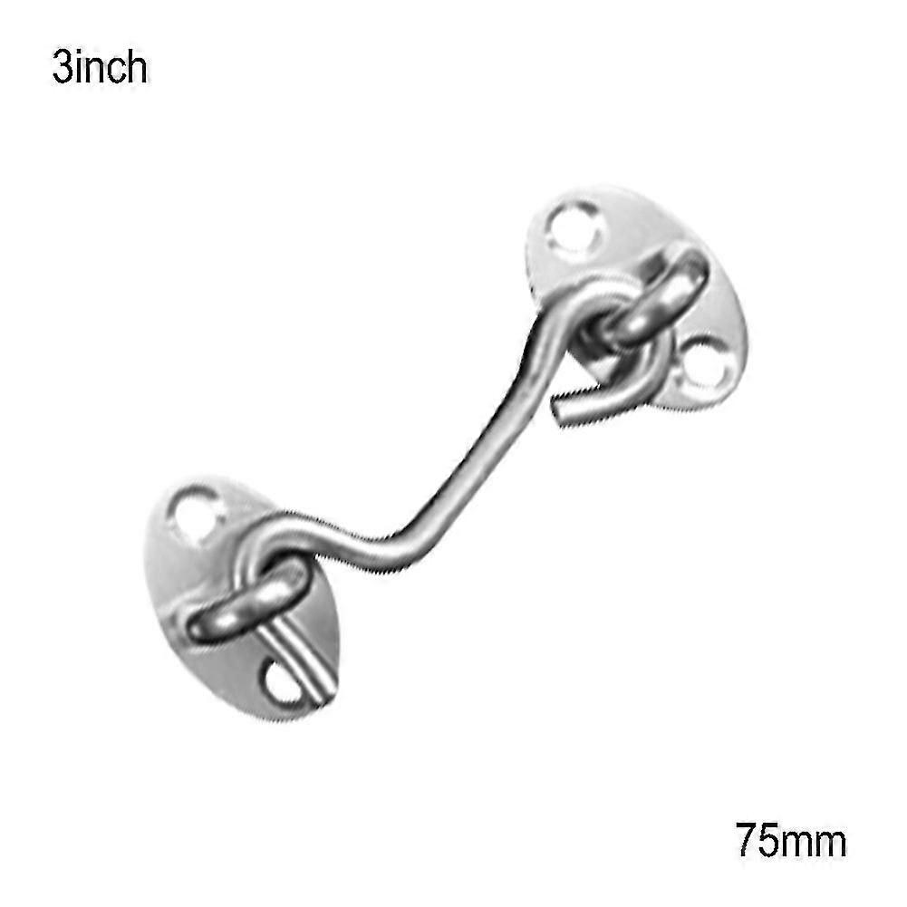 Stainless Steel Gate Hook Latch Lock for Cabin