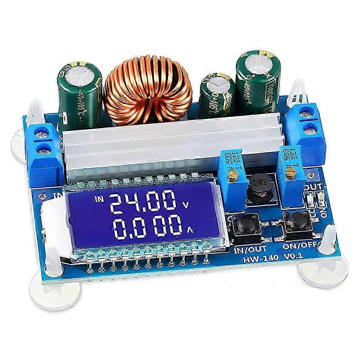 35W DC 5.5-30V to 0.5-30V Digital LCD Display Automatic Step Up Down Buck Boost Converter Power Supp