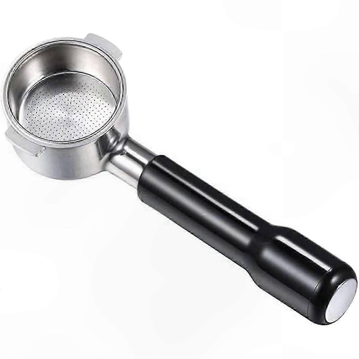 51mm Espresso Portafilter with 2 Ears, Bottomless Design for Delonghi Coffee Machines Compatible Models