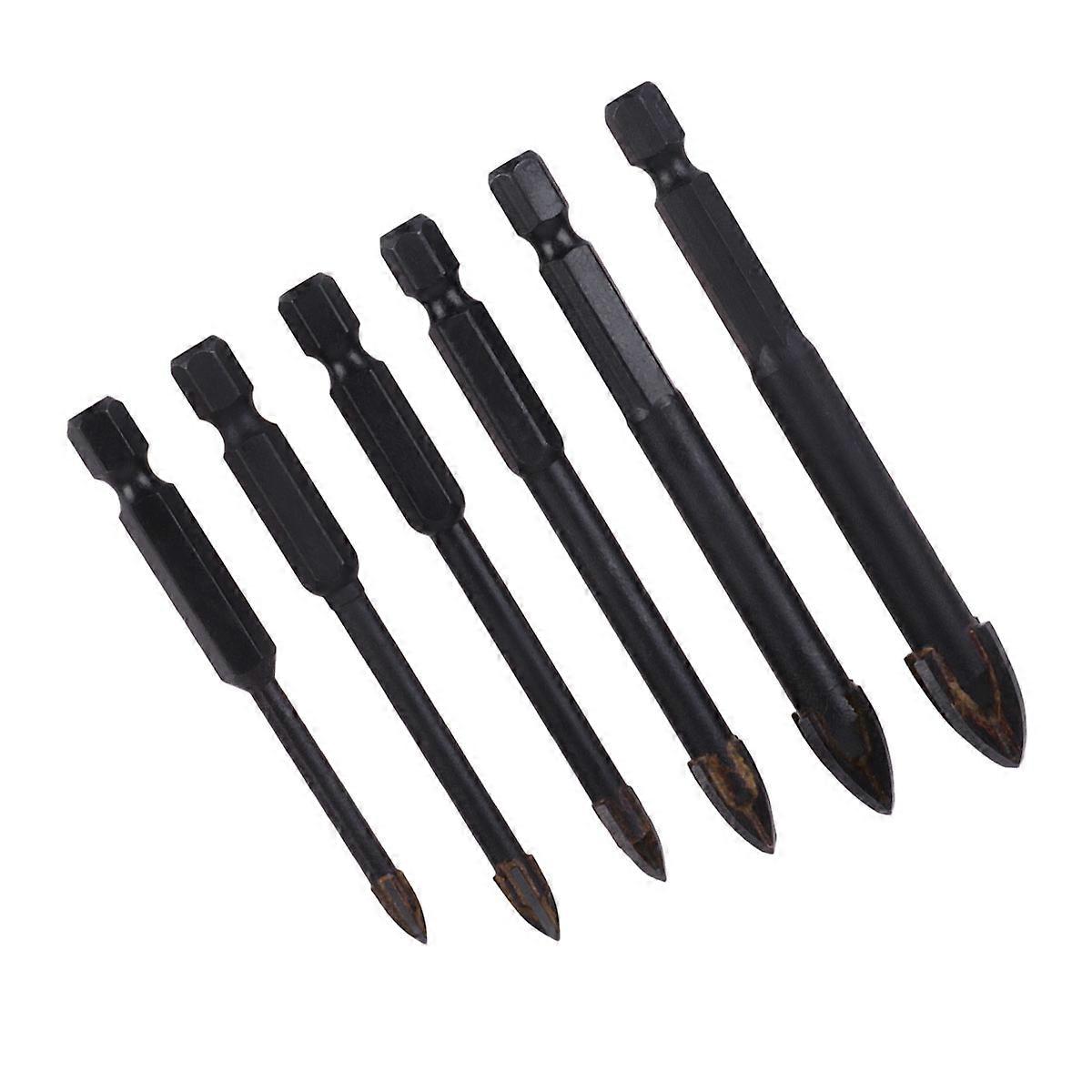 Ceramic Drill Bits for Drilling with Stainless Steel and Sharpened Edges 4mm 5mm 6mm 8mm 10mm 12mm