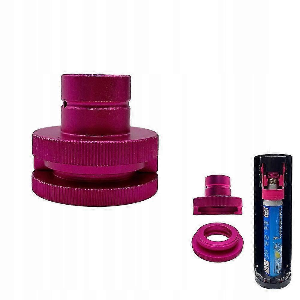 Soda Maker Adapter for 60L CO2 Cylinder - Quick Connect Fitting for Blue TR21-4 System
