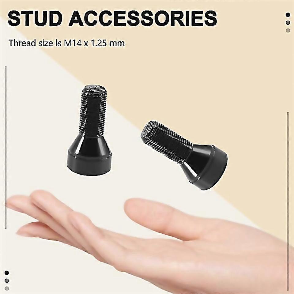 For antitheft wheel stud bolt locks 14x125mm for bmw high security type wheel lock set 36136792851