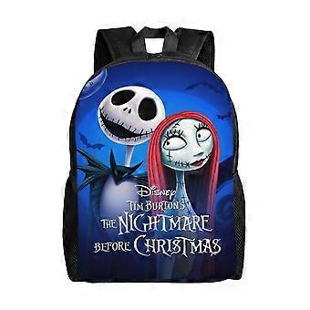 k1461 Kid Nightmare Before Christmas Skolryggsäck Bokväska Daypack Skolväska För Tonåringar Pojkar Flickor a1461