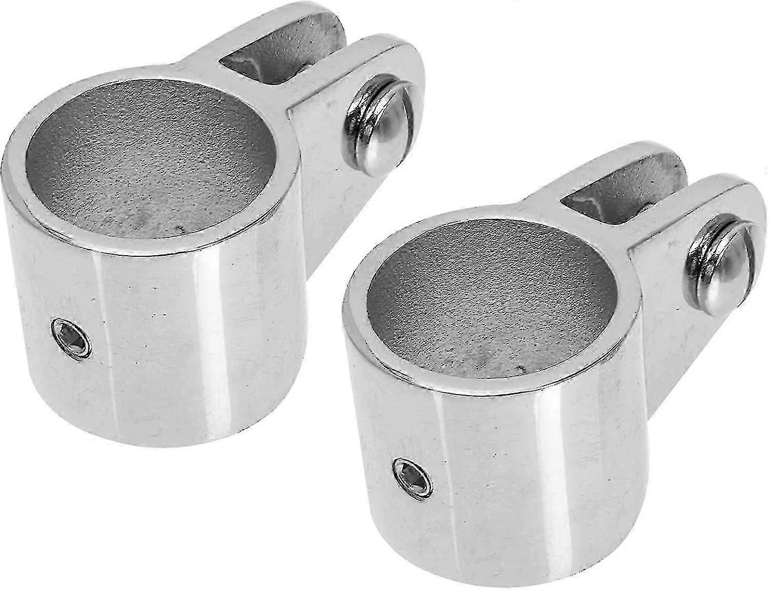 Premium Silver Yacht Sun Top Slide Mount Adapter (2-Piece Set)
