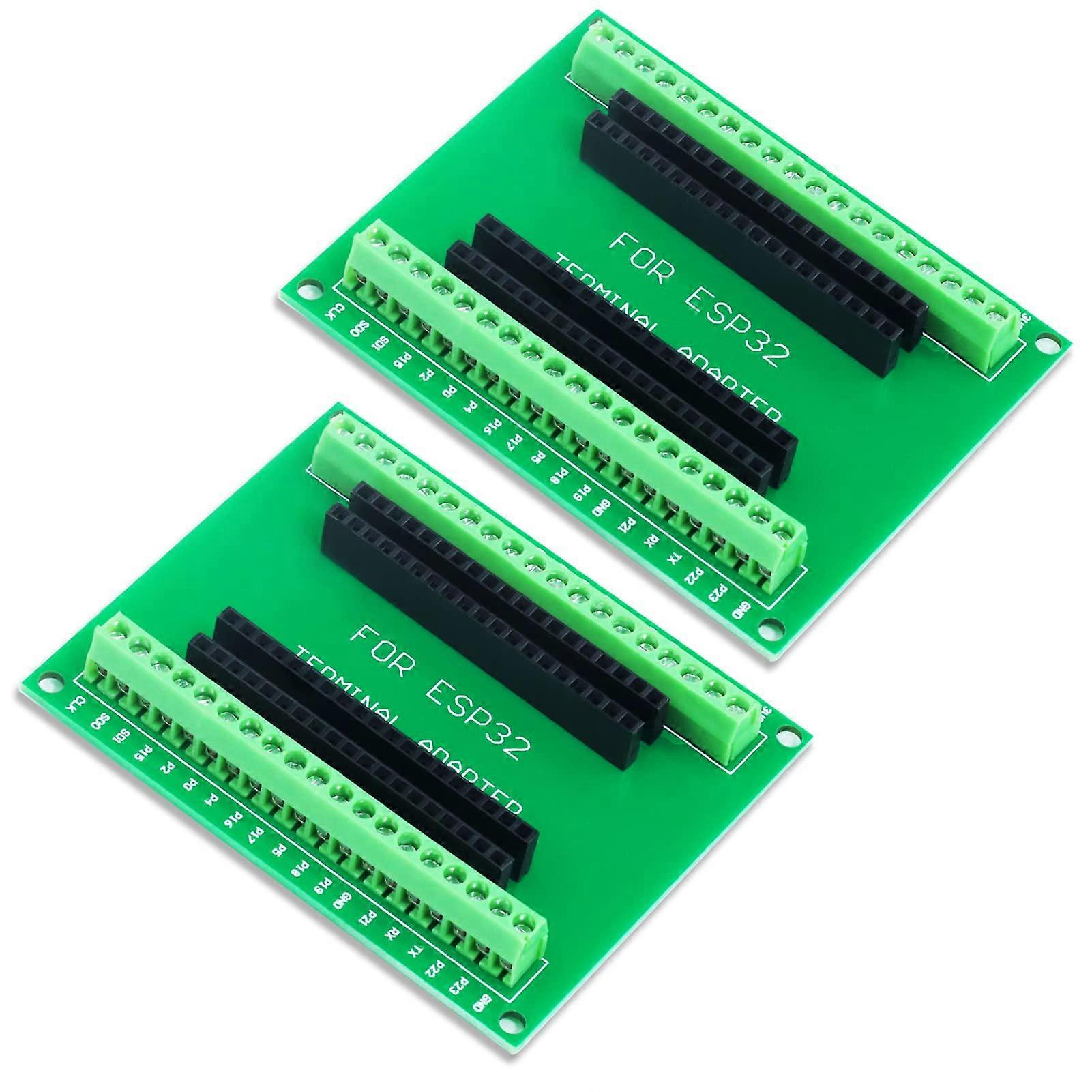 2pcs ESP32 Breakout Board GPIO 1 into 2 for ESP32 ESPWROOM32 Microcontroller Development Board