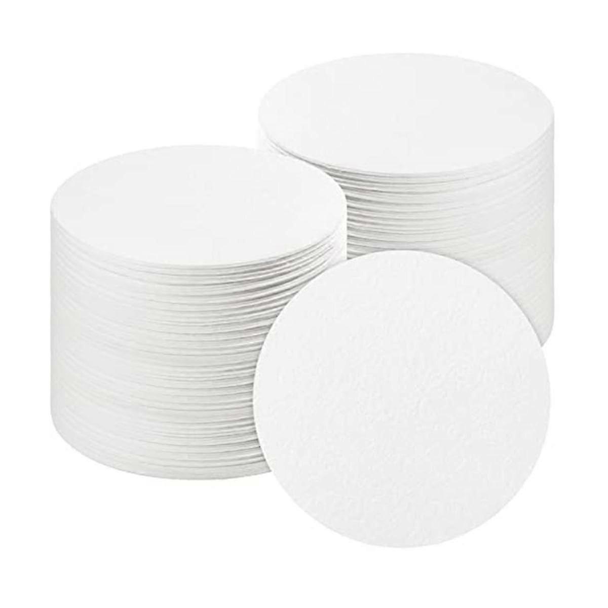 100 Sheets Round Microwave Kiln Paper Shelf Paper 4.7 Inch Ceramic Fiber Paper Insulation Ceramic Fiber Blanket