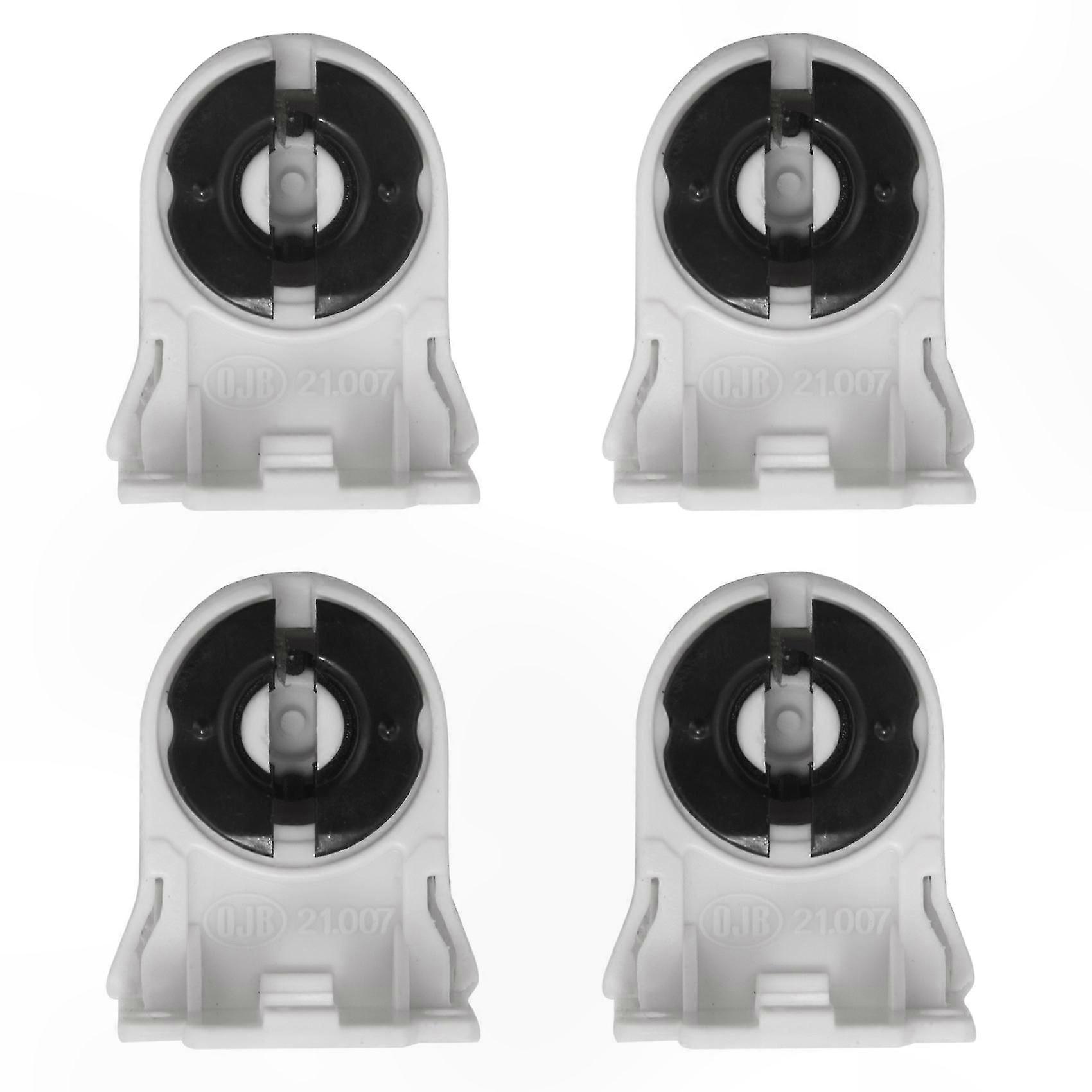 T8 Fluorescent Light Socket Lamp Holder Pack of 4