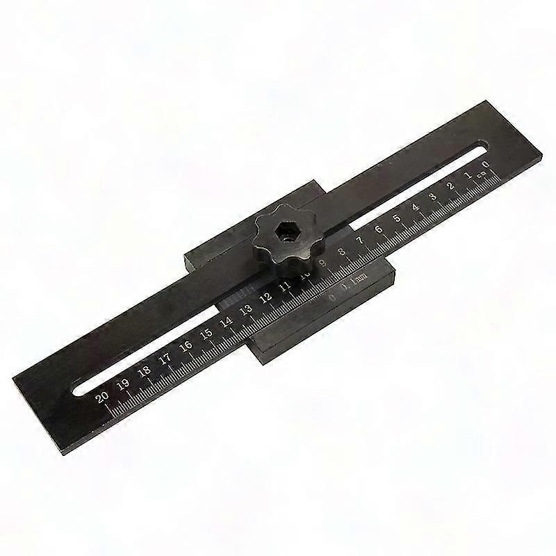 Precision 200mm Woodworking Scribing Ruler Tool for Accurate Marking and Delineation