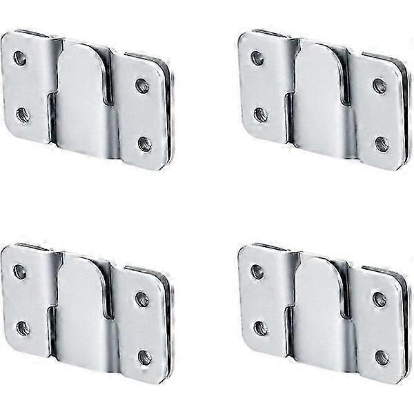 Recessed Bracket, Headboard Wall Mount Z-Lock Clip Hook Furniture Bracket Hardware, Mirror Frame
