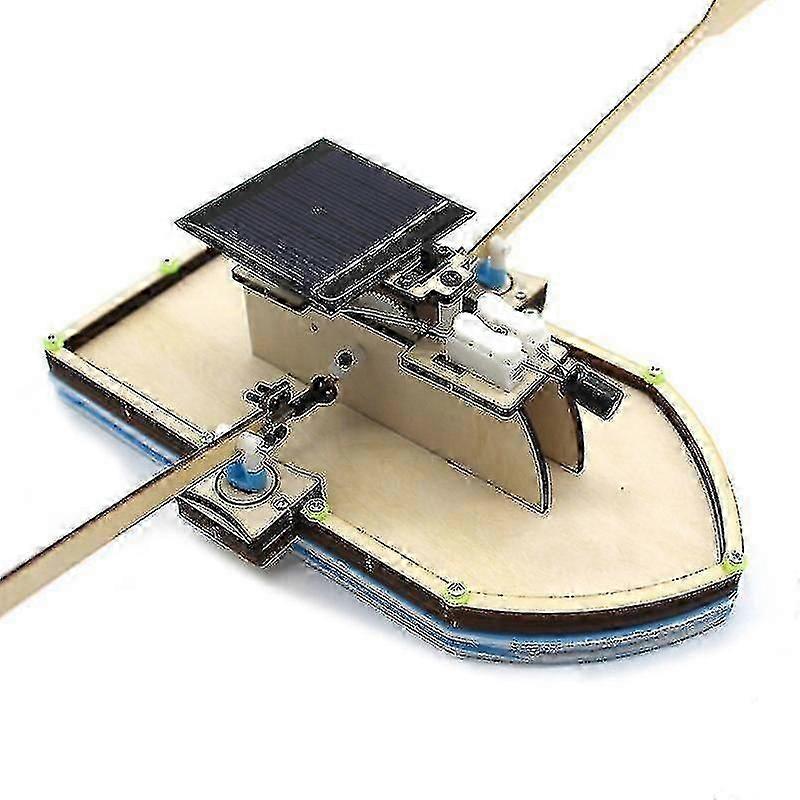 Jucării Barcă DIY Kit C montat solar