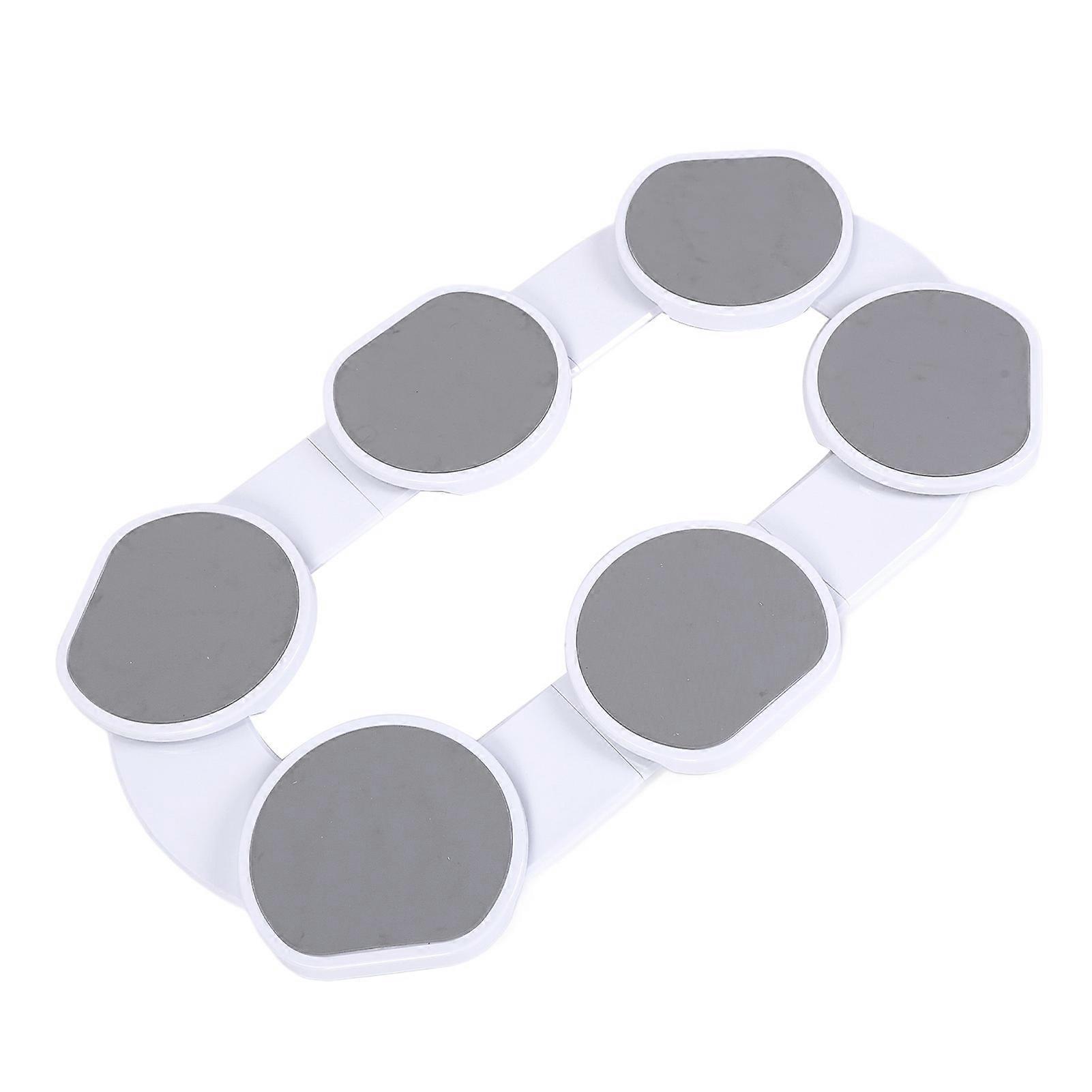 Expandable Portable Turntable for Rectangular Table, ABS & Silicone