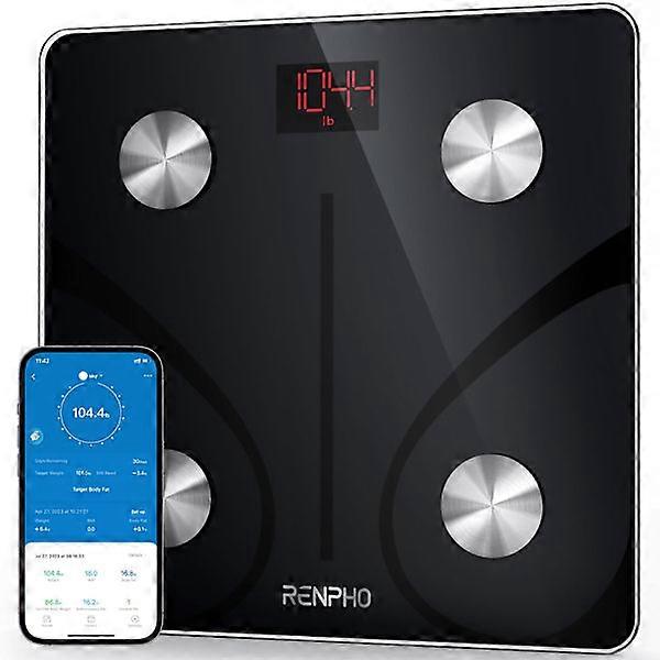 Personal scale body fat scale, scale for people with app 180 kg/400 lbs