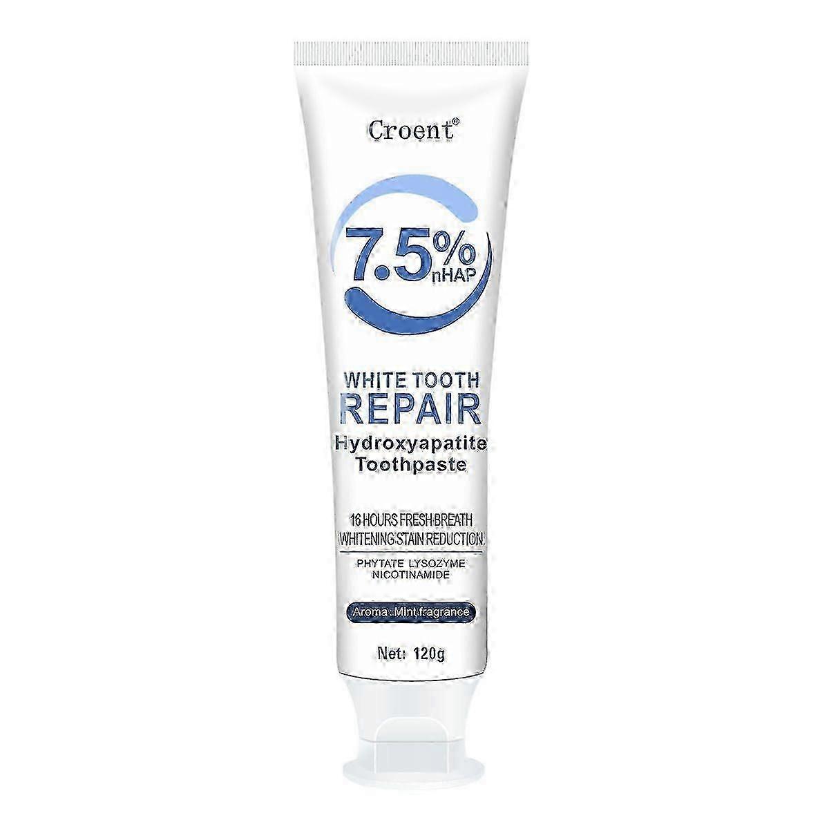 3PCS Hydroxyapatite Toothpaste for Advanced Enamel Protection, Gentle and Effective Formula, Fluoride-Free Toothpaste