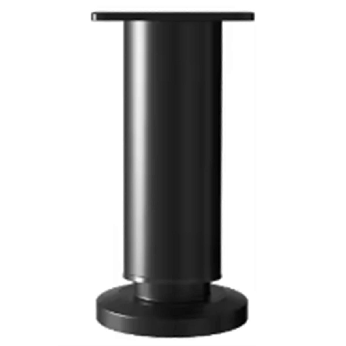 Adjustable Height Furniture Support Legs for Bed Frame, Black 12-18cm